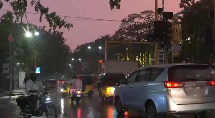চেন্নাইতে ভারী বৃষ্টি