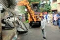 লর্ডস মোড়ে সরকারি জমি দখলমুক্ত করল পুরসভা, খুশি এলাকার মানুষ