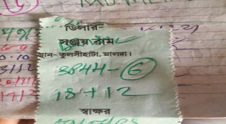 রেশনে স্লিপ ধরিয়ে দেওয়ার অভিযোগ
