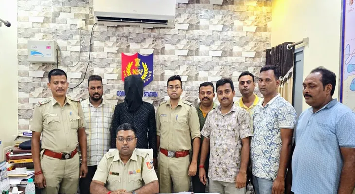 মুর্শিদাবাদের ডোমকলে আগ্নেয়াস্ত্রসহ গ্রেপ্তার এক যুবক