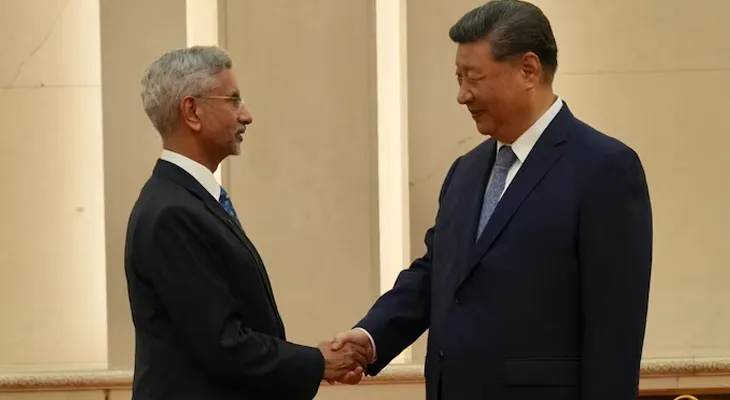 চীনের প্রেসিডেন্টের সঙ্গে সাক্ষাৎ জয়শঙ্করের, ৫ বছর পরে এই প্রথম
