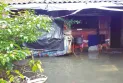 রাস্তায় হাঁটুসমান জল, ঘরে খেলছে মাছ, পশ্চিম মাসুন্দায় তীব্র ভোগান্তি