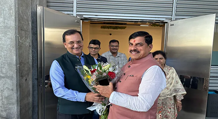 স্পেনের মাদ্রিদে পৌঁছলেন মধ্যপ্রদেশের মুখ্যমন্ত্রী মোহন যাদব