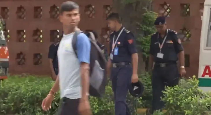 বাদল অধিবেশনের আগে সংসদ চত্বরে চলছে মক ড্রিল