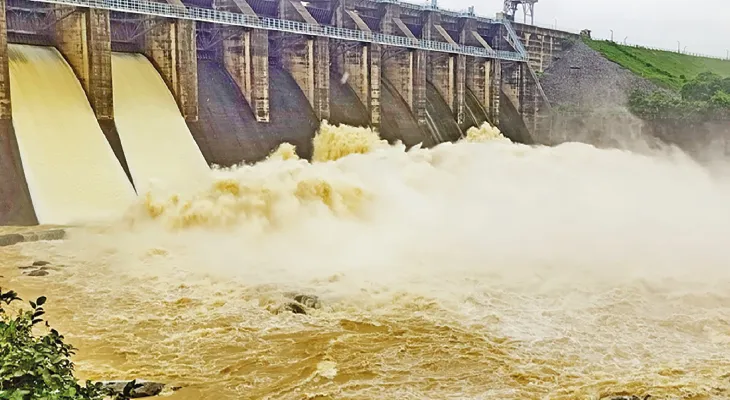 ভরা বর্ষাতেও মাইথনে জলস্তর অনেক নীচে, জল ছাড়া অব্যাহত