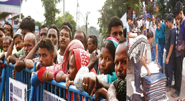 ৩০ হাজার কর্মী-সমর্থকের ভিড় জমজমাট সল্টলেক বইমেলা প্রাঙ্গণ