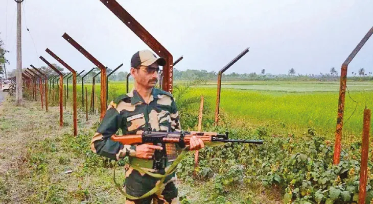 ধানতলা-হাঁসখালি সীমান্তে অনুপ্রবেশে ভাটা, ধৃত নগণ্য