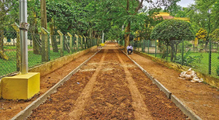 আজ হেরিটেজ ওয়াকের ট্রায়াল শুরু বিশ্বভারতীর