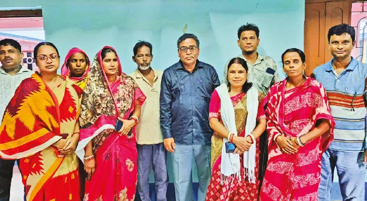 কেশপুরে সিপিএমের শক্তঘাঁটি আনন্দপুরে চলছে উন্নয়নের কাজ