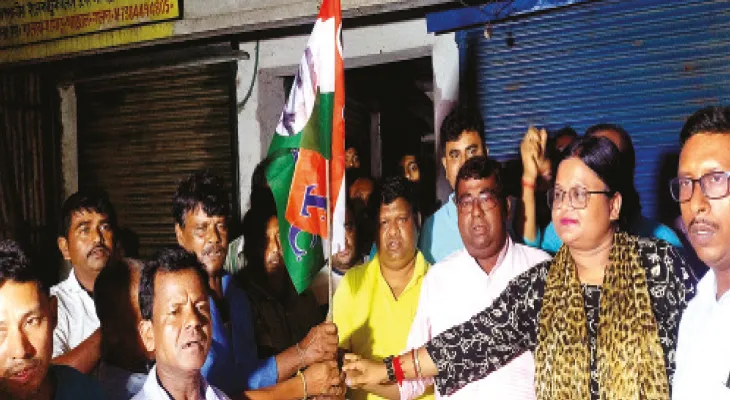 বিজেপি পরিচালিত পঞ্চায়েত উন্নয়ন করতে পারেনি, ২৫০ কর্মী তৃণমূলে
