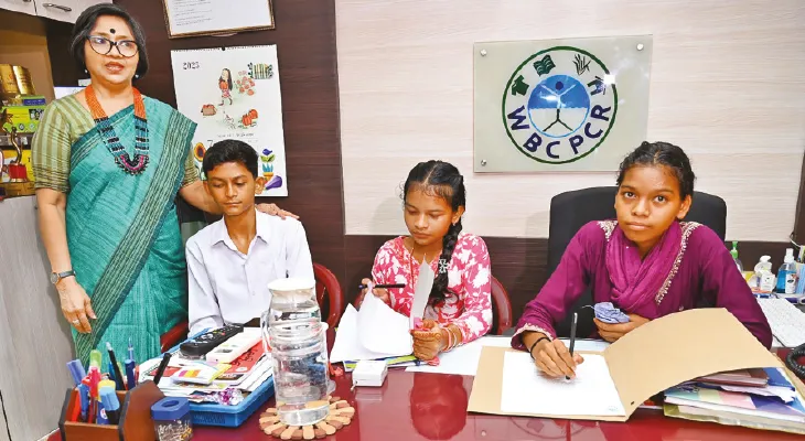 একদিনের শিশু সুরক্ষা চেয়ারম্যান ঋষিকা