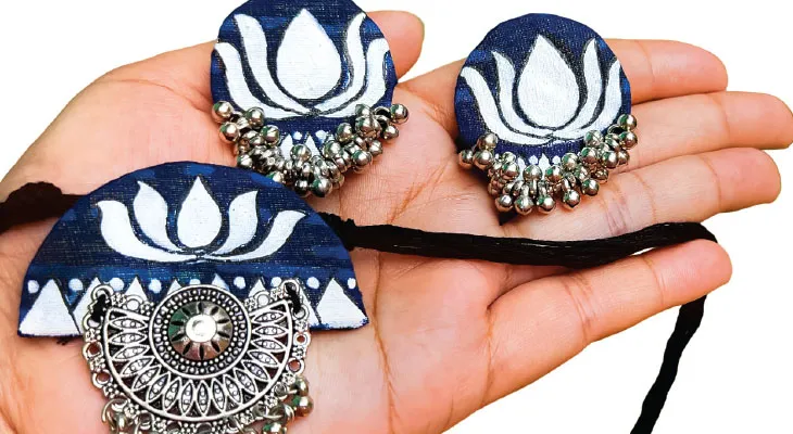 কাপড়ের গয়নায় বৈচিত্র