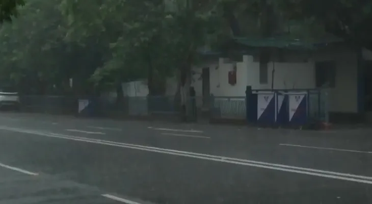 বিহারের পাটনায় ভারী বৃষ্টি