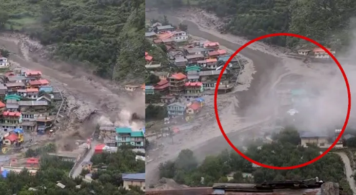 উত্তরাখণ্ডে মেঘভাঙা বৃষ্টির জেরে ভয়াবহ ভূমিধস, মৃত কমপক্ষে ৪, নিখোঁজ প্রায় ৫০