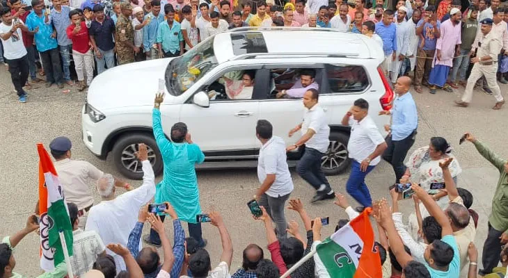 কেশপুর থেকে মেদিনীপুর সার্কিট হাউসের উদ্দেশে রওনা দিলেন মুখ্যমন্ত্রী মমতা বন্দ্যোপাধ্যায়
