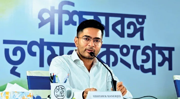 এসআইআর নিয়ে কেন্দ্র কিছু লুকোতে চাইছে: অভিষেক বন্দ্যোপাধ্যায়