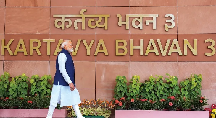 দিল্লিতে কর্তব্য ভবনের উদ্বোধন প্রধানমন্ত্রীর, ভাড়া দিতেই খরচ হতো বছরে দেড় হাজার কোটি টাকা