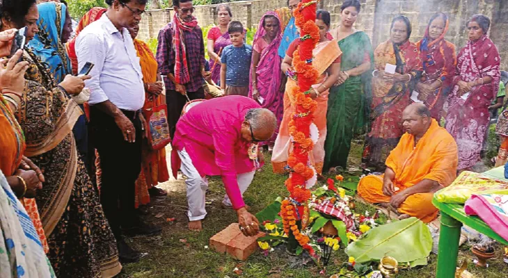 পাঁশকুড়া অগ্রভূমি সঙ্ঘের খুঁটিপুজো
