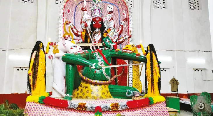 কোচবিহারে বড়দেবীর পুজোর প্রস্তুতি শুরু ৩১ আগস্ট মাতৃমন্দিরে আনা হবে ময়নাকাঠ
