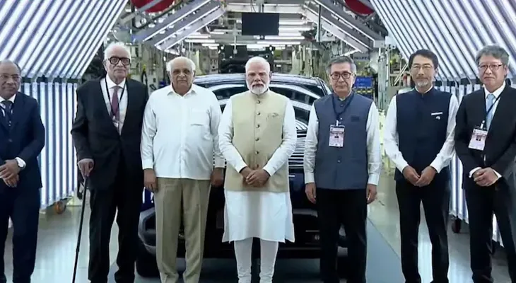 ভারতে উৎপাদিত ই-ভিতারার উদ্বোধন মোদির, রপ্তানি করা হবে ১০০ দেশে
