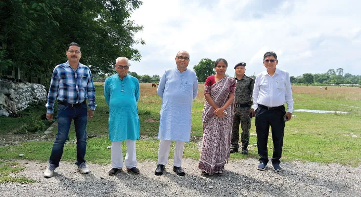 বেরুবাড়িতে টম্যাটো প্রক্রিয়াকরণ কেন্দ্র গড়তে ফের উদ্যোগী এসজেডিএ, পরিদর্শনে চেয়ারম্যান