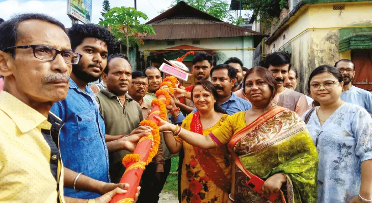 ৫৭তম বর্ষে কোচবিহার নিউটাউন ইউনিটের থিম ‘বাংলার পঞ্জিকা’