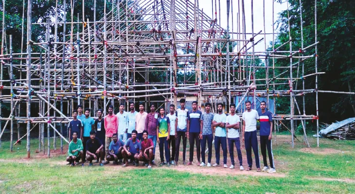 বিরিহান্ডি উদীয়মান তরুণ সঙ্ঘের এবছরের থিম ‘মা কথা বলবে’