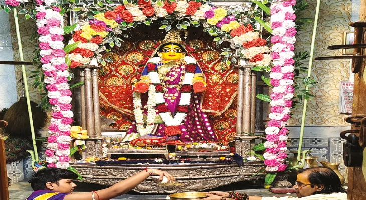 রাধাষ্টমীতে নবদ্বীপ ও মায়াপুরে মন্দিরে বিপুল ভক্তের সমাগম