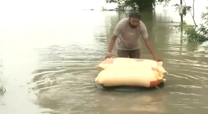 পাঞ্জাবে জলমগ্ন একাধিক এলাকা