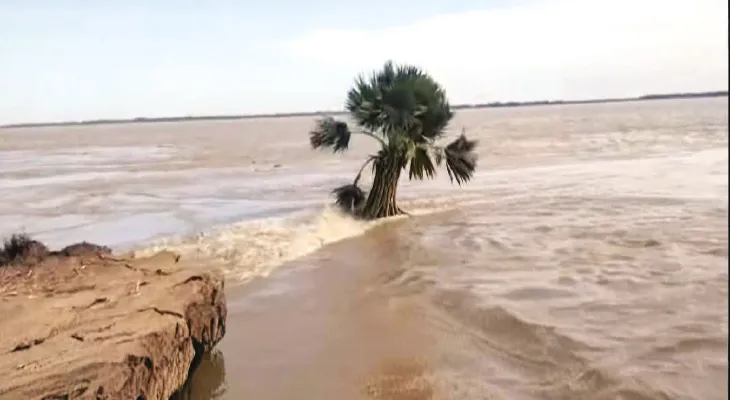 পুজোর আগে গৃহহীন হওয়ার আশঙ্কায় বহু বাসিন্দা, সামশেরগঞ্জে ফের ভাঙনের আতঙ্ক