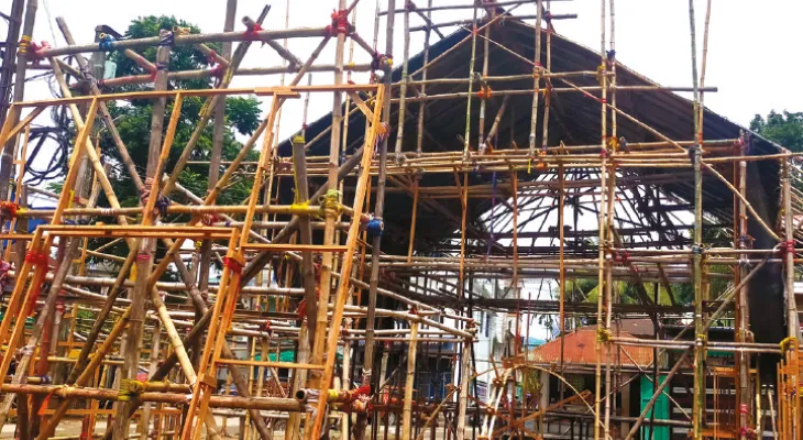 বেলডাঙার জমিদার বাড়ি দেখা যাবে ক্ষুদিরামপল্লি স্পোর্টিংয়ে
