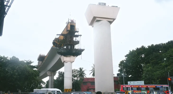 চিংড়িঘাটা-মেট্রোপলিটন, বিকল্প রাস্তায় মহড়া শনিবার, রাত ১০টা থেকে ভোর ৫টা, দু’ভাগে চলবে ট্রায়াল রান