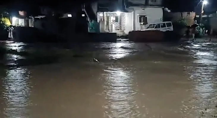 মহারাষ্ট্রের অমরাবতীতে ভারী বৃষ্টি
