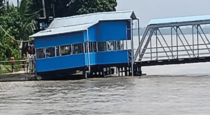আগামী কাল, সোমবার থেকে নুরপুর-গাদিয়াড়া  ফেরি পরিষেবা চালু হচ্ছে