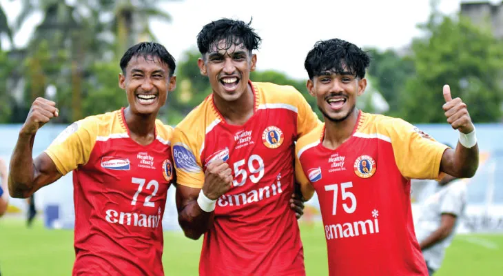 লিগ জয়ের আরও কাছে ইস্ট বেঙ্গল