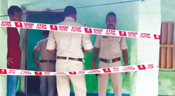 ঘর থেকে বধূর হাত-পা বাঁধা  দেহ উদ্ধার, অভিযুক্ত পলাতক
