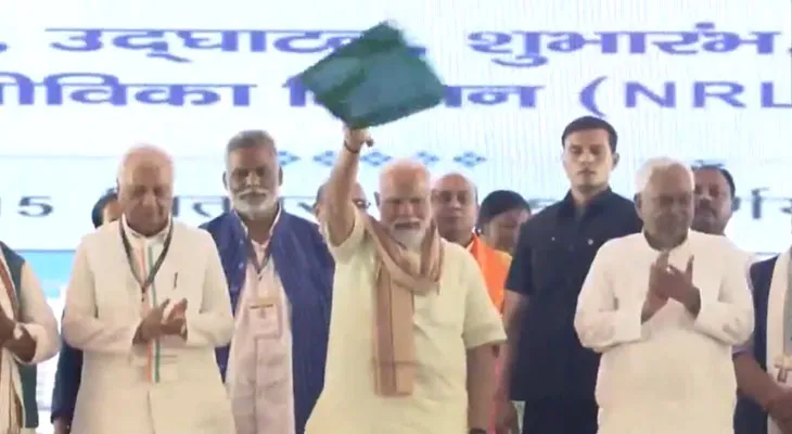 বিহারের পূর্ণিয়ায় একাধিক ট্রেনের উদ্বোধন করলেন প্রধানমন্ত্রী নরেন্দ্র মোদি