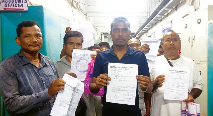 উত্তরবঙ্গ মেডিকেলে দেড়-দু’মাস ধরে ঘোরানো হচ্ছে, ২০০ টাকা দিলেই সিটি স্ক্যানের রিপোর্ট!