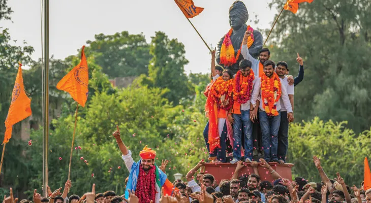 দিল্লি বিশ্ববিদ্যালয়ে ছাত্র সংসদ ভোটে গেরুয়া ঝড়: সভাপতি সহ ৩ পদে জয়ী এবিভিপি, একটিতে কংগ্রেসের