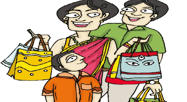 শিলিগুড়িতে জমজমাট পুজোর বাজার, বৃষ্টিতেও উৎসবের আমেজে তাল কাটেনি