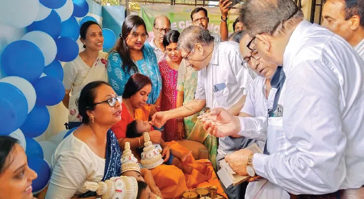 আলিপুরদুয়ারে ওয়ান স্টপে পাঁচ শিশুর অন্নপ্রাশন