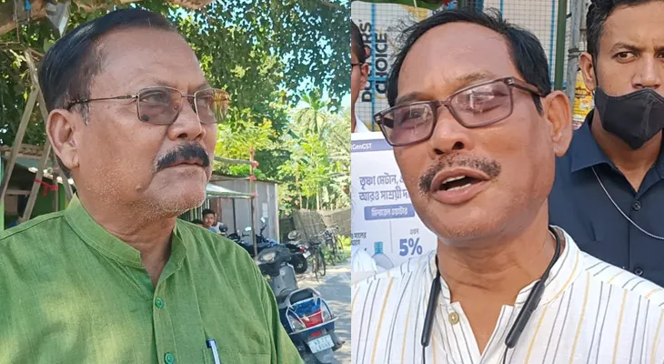 জিএসটি নিয়ে দিনবাজারে প্রচারে বিজেপি সাংসদ, পাল্টা তোপ তৃণমূল বিধায়কেরও