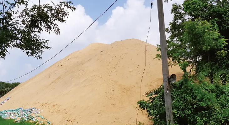বালি খাদান থেকে সরকারের কোষাগারে এক হাজার কোটি