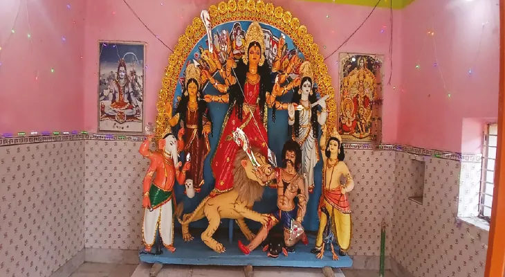 রামপুরহাটের বনহাট গ্রামের বেনে বাড়ির পুজো সম্প্রীতির ঐতিহ্য মোঘল সাম্রাজ্য আমলে