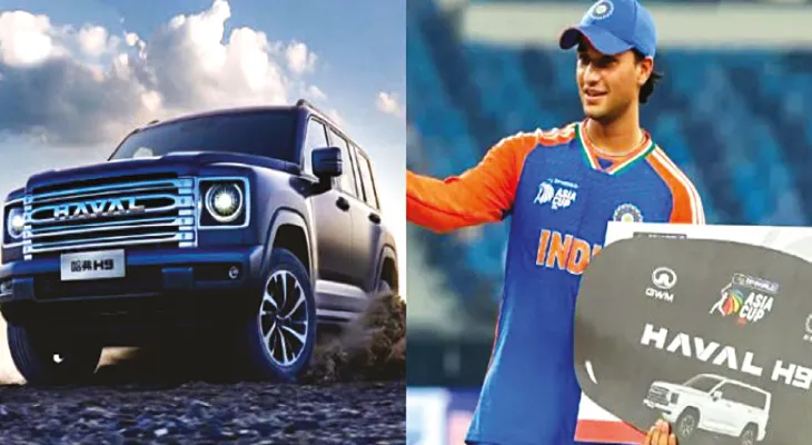 পুরস্কার পাওয়া গাড়ি চালাতে পারছেন না অভিষেক শর্মা