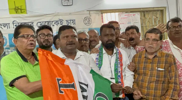 বিজেপি ছেড়ে তৃণমূলে যোগ দিলেন রাহুল লোহার