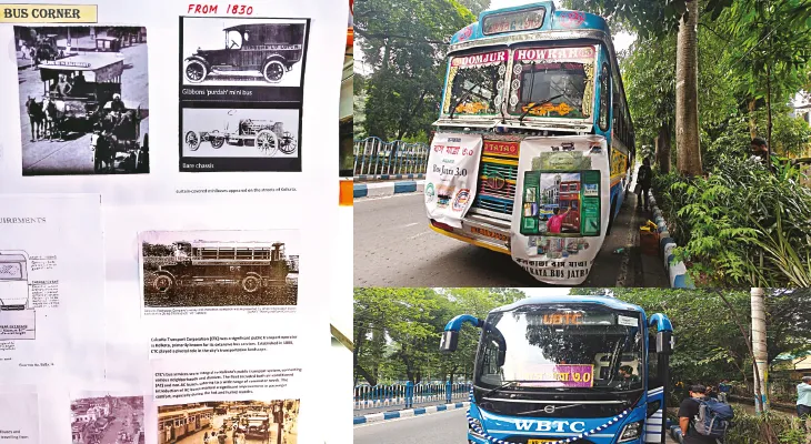 ফিরে দেখা ১৮৩০, বাসের ভিতরেই বাসের ইতিহাস
