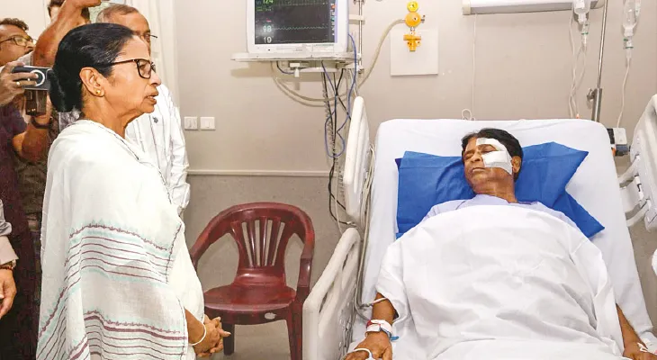 খগেনকে দেখতে হাসপাতালে মুখ্যমন্ত্রী, আজ আসছেন শাহ
