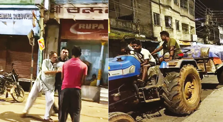 বালির গাড়ি আটকানো নিয়ে ঝামেলা, দলেরই যুবনেতাকে মার পদ্ম বিধায়কের