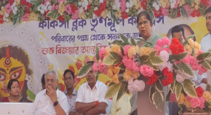 সবাই ভোট দিতে পারবে, কাঁকসায় বিজয়া সম্মিলনি থেকে বার্তা শশীর